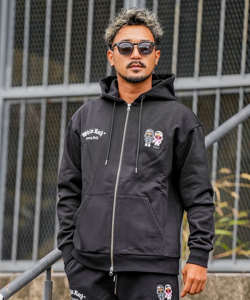 W/Rスナジー&OE ロングジップパーカー（パーカー）｜adamsJUGGLER