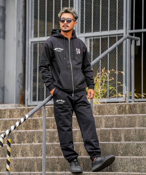 adamsJUGGLER(アダムスジャグラー)の「W/Rスナジー&OE ロングジップパーカー(パーカー・メンズ・グレー/ブラック・L/M)」の18枚目の写真