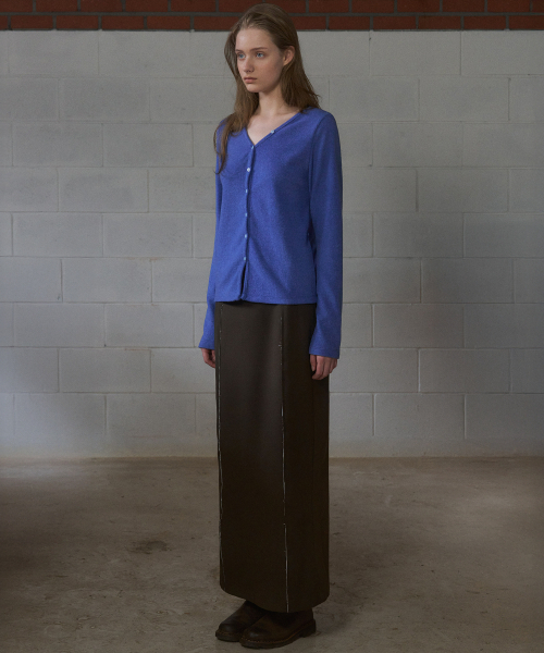 ANDNEEDS(アンドニーズ)の「Low edge long skirt (brown)(スカート・レディース・その他・SMALL/MEDIUM)」の3枚目の写真