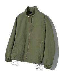 GROOVERHYME（グルーブライム）の「BASIC SURFACE HIGH NECK WINDBREAKER (KHAKI) [LRRSCUA101M]（ナイロンジャケット）」