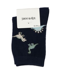 SHOO・LA・RUE | 恐竜総柄クルー丈ソックス(ソックス/靴下)