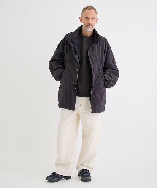 ATON / エイトン】AIR WEATHER SHORT MODS COAT（モッズコート）｜ATON