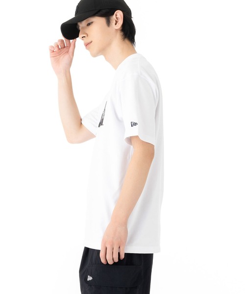NEW ERA(ニューエラ)の「ニューエラ 半袖Tシャツ ブランドロゴ ラバープリント(Tシャツ/カットソー・メンズ・ブラック/ホワイト・XXL/XL/L/S/M)」の5枚目の写真