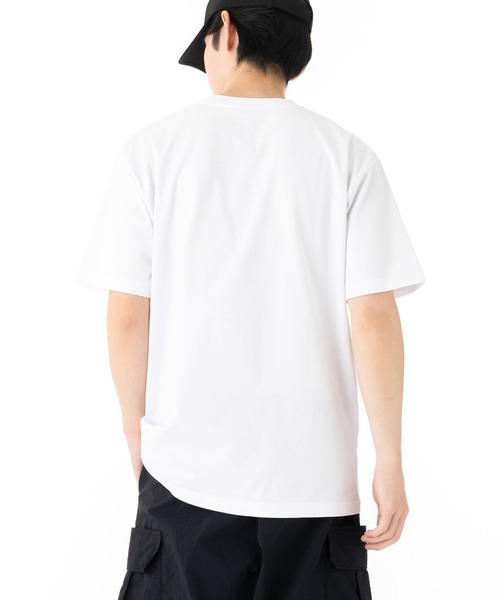 NEW ERA(ニューエラ)の「ニューエラ 半袖Tシャツ ブランドロゴ ラバープリント(Tシャツ/カットソー・メンズ・ブラック/ホワイト・XXL/XL/L/S/M)」の7枚目の写真