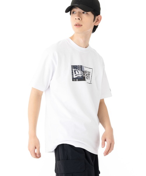 NEW ERA(ニューエラ)の「ニューエラ 半袖Tシャツ ブランドロゴ ラバープリント(Tシャツ/カットソー・メンズ・ブラック/ホワイト・XXL/XL/L/S/M)」の4枚目の写真