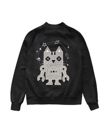 AOX（エーオーエックス）の「Cat robot bomber jacket(Black)（MA-1）」