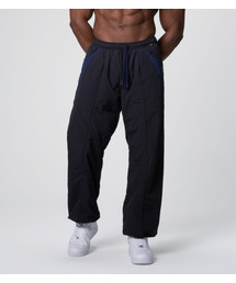 WAYDN（ウェイドゥン）の「Palaestra slash panel wide pants black（スウェットパンツ）」