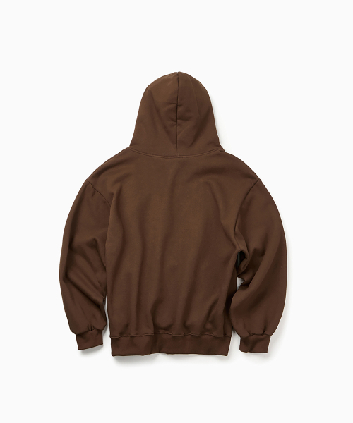 ミュージシャン EMBROIDERY LOGO HOODIE / CHOCOLATE BROWN EMBROIDERY LOGO HOODIE / CHOCOLATE BROWN