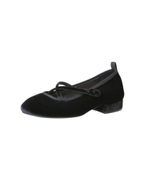 e.g) velvet mary jane-black 2cm