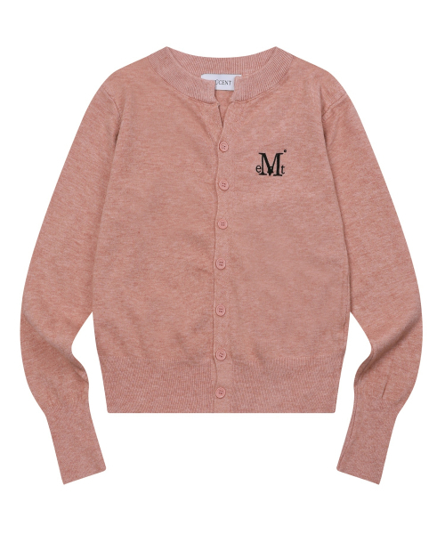 MUCENT(ムセント)の「マレ7ボタンクロップヘンリーネックカーディガン(8カラー)(カーディガン/ボレロ・レディース・ブラック/ピンク/ベージュ/アイボリー/ネイビー/レッド/グレー・FREE)」の10枚目の写真