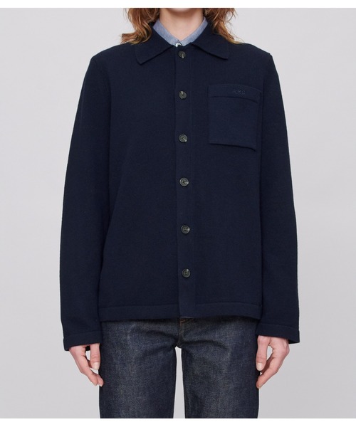 A.P.C.(アーペーセー)の「VESTE MATTI(その他アウター・メンズ・ネイビー・98/M)」の8枚目の写真