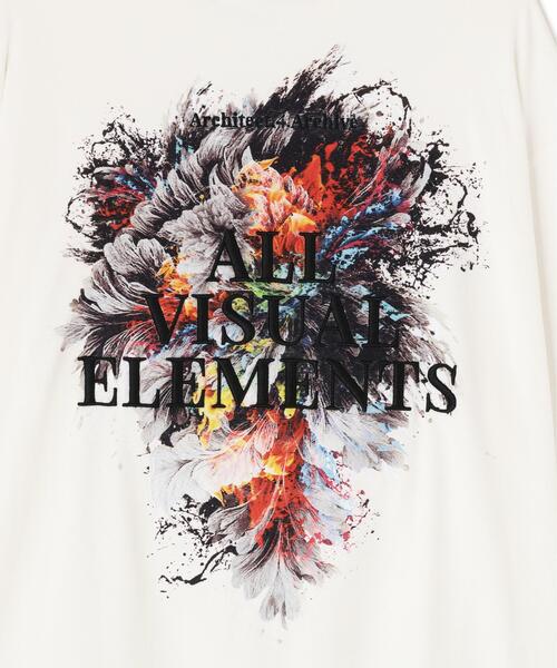 A4A(エーフォーエー)の「A4A/エーフォーエー/LST FLOWER(Tシャツ/カットソー・レディース・ホワイト/ブラック・L/M)」の12枚目の写真