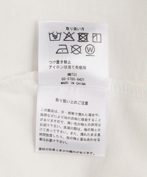A4A(エーフォーエー)の「A4A/エーフォーエー/LST FLOWER(Tシャツ/カットソー・レディース・ホワイト/ブラック・L/M)」の15枚目の写真
