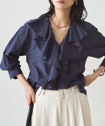 ラウンジドレス   トップス　ネイビー LOUNGEDRESS｜ラウンジドレスのトップス（ブルー・ネイビー/青色系