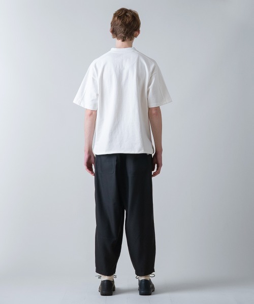 rehacer(レアセル)の「rehacer : Solotex Drape Flow Easy Pants / ソロテックスイ ドレープ フローイージー パンツ(その他パンツ・メンズ・ブラック/ベージュ・LARGE/MEDIUM/SMALL)」の7枚目の写真