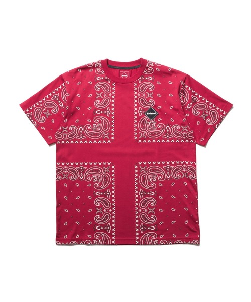 F.C.Real Bristol(エフシーレアルブリストル)の「BANDANA TEE(Tシャツ/カットソー・メンズ・ブラック/レッド/ネイビー・XX-LARGE/X-LARGE/LARGE/MEDIUM/SMALL)」の3枚目の写真