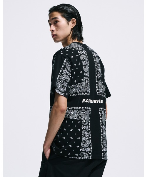 F.C.Real Bristol(エフシーレアルブリストル)の「BANDANA TEE(Tシャツ/カットソー・メンズ・ブラック/レッド/ネイビー・XX-LARGE/X-LARGE/LARGE/MEDIUM/SMALL)」の4枚目の写真