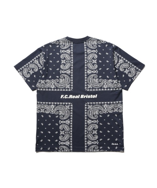 F.C.Real Bristol(エフシーレアルブリストル)の「BANDANA TEE(Tシャツ/カットソー・メンズ・ブラック/レッド/ネイビー・XX-LARGE/X-LARGE/LARGE/MEDIUM/SMALL)」の9枚目の写真