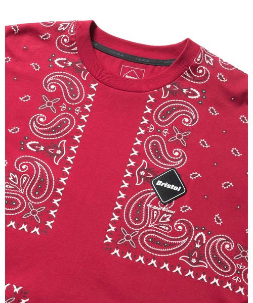 F.C.Real Bristol(エフシーレアルブリストル)の「BANDANA TEE(Tシャツ/カットソー・メンズ・ブラック/レッド/ネイビー・XX-LARGE/X-LARGE/LARGE/MEDIUM/SMALL)」の14枚目の写真