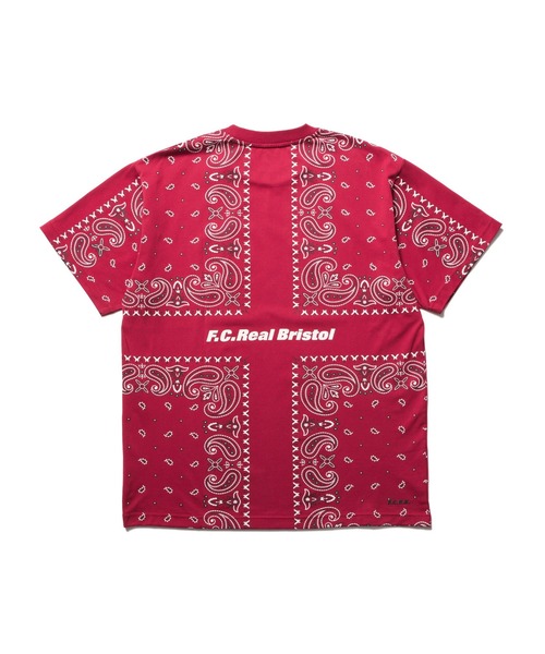 F.C.Real Bristol(エフシーレアルブリストル)の「BANDANA TEE(Tシャツ/カットソー・メンズ・ブラック/レッド/ネイビー・XX-LARGE/X-LARGE/LARGE/MEDIUM/SMALL)」の13枚目の写真