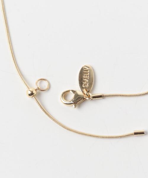 SMELLY(スメリー)の「ハートトップ2セットネックレス(ネックレス・レディース・ベージュ系その他・-)」の8枚目の写真