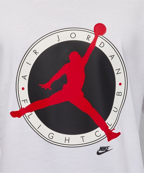 JORDAN BRAND(ジョーダンブランド)の「JORDAN BRAND M J FLT CLB LS CREW / ジョーダン ブランド FLT CLB L/S クルー / NIKE【SP】(Tシャツ/カットソー・メンズ・ホワイト/ブラック・S/M/L/XL/XXL)」の10枚目の写真