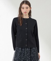 リブニット」に該当するノーカラージャケットファッション通販 - ZOZOTOWN