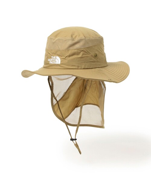 こども ビームス（コドモビームス）の「THE NORTH FACE / キッズ サンシールド ハット 2026SS（47～56cm)（ハット・キッズ・ネイビー/ベージュ/オリーブ・KL(54-56㎝）/KM(50-53㎝）/KS(47-49cm））」の2枚目の写真