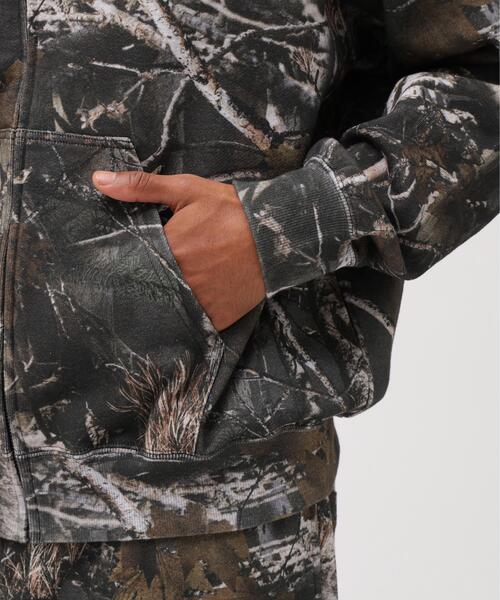 ZIP UP HOODIE 'REAL TREE CAMO' / ジップアップ フーディ リアル