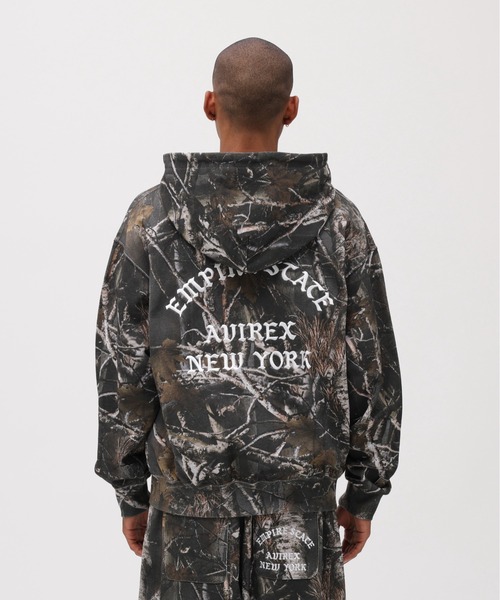 AVIREX(アヴィレックス)の「ZIP UP HOODIE "REAL TREE CAMO" / ジップアップ フーディ リアルツリーカモ / AVIREX / アヴィレックス(パーカー・メンズ・その他2/ブラック・MEDIUM/LARGE/X-LARGE)」の11枚目の写真
