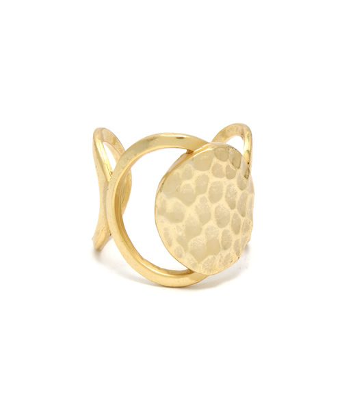 SCALA(スカラ)の「【SCALA/スカラ】エクリプスリング/made in JAPAN(日本製)(リング・レディース・アンティークシルバー/アンティークゴールド・11/13/9)」の7枚目の写真