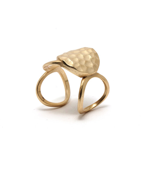 SCALA(スカラ)の「【SCALA/スカラ】エクリプスリング/made in JAPAN(日本製)(リング・レディース・アンティークシルバー/アンティークゴールド・11/13/9)」の4枚目の写真