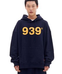 ARCHIVE BOLD（アーカイブボールド）の「939 LOGO HOOD(NAVY)（パーカー）」