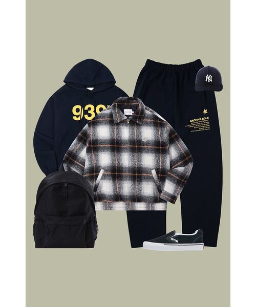 ARCHIVE BOLD(アーカイブボールド)の「939 LOGO HOOD(NAVY)(パーカー・メンズ・その他・LARGE/X-LARGE/SMALL/MEDIUM)」の14枚目の写真