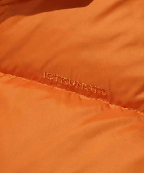 ISTKUNST(イストクンスト)の「HOODED DOWN PUFFER JACKET_ORANGE(IK2DWMB900A)(ダウンジャケット/コート・レディース・その他・S/M/L)」の5枚目の写真