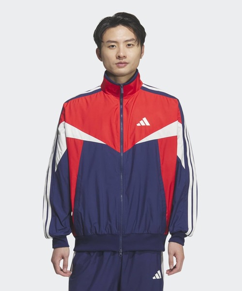 マストハブ ルーズフィット カラー ブロック メッシュライニング