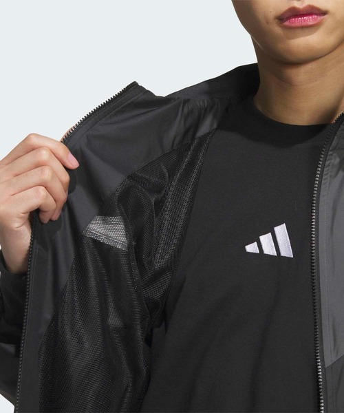 adidas フード付きグレージャケット サイズSです Amazon | ジャケット マストハブ 撥水ウィンドジャケット | コート