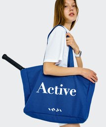 INJIACTIVE（インジアクティブ）の「インジアクティブ トートバッグ ブルー（トートバッグ）」