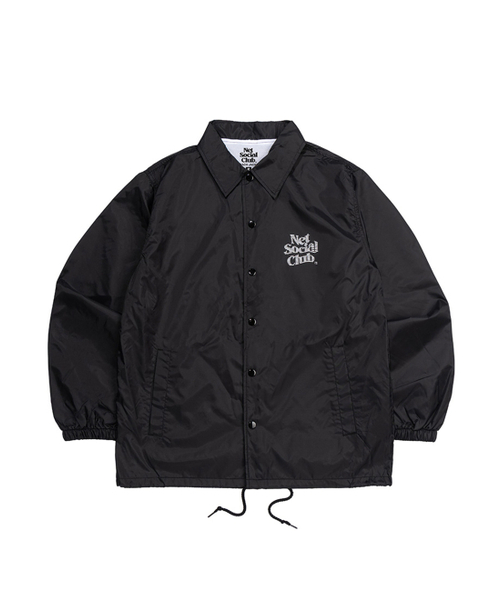 NET SOCIAL CLUB(ネットソーシャルクラブ)の「イリュージョンズ コーチジャケット (ブラック)(ナイロンジャケット・レディース・その他・M/L/XL/S)」の2枚目の写真