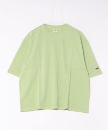 FRUIT OF THE LOOM（フルーツオブザルーム）の「【ST】【FRUIT OF THE LOOM】BIG 製品染め 5分袖 Tシャツ（Tシャツ/カットソー）」