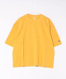 【ST】【FRUIT OF THE LOOM】BIG 製品染め 5分袖 Tシャツ