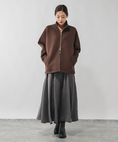 GLOBAL WORK（グローバルワーク）の「エアリーリラックスデニムスカート/636807（デニムスカート・レディース・ブルー系その他/ブラック系その他・REGULAR/SHORT）」の3枚目の写真