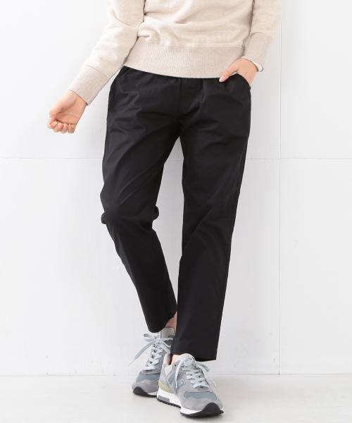 BEAMS BOY（ビームスボーイ）の「BEAMS BOY / ダンプ スラックス イージー（スラックス・レディース・ベージュ/ネイビー・ONE SIZE）」の3枚目の写真