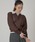 MUHET�i�~���G�[�^�j�́u�yset item�zsheer layered knit polo shirt / �V�A�[���C���[�h�|���j�b�g�Z�b�g�i�|���V���c�j�v�b�u���E��