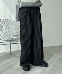 UNDERSTATEMENTs（アンダーステイトメント）の「【ユニセックス】アソートイージーワイドスラックス/ストライプ/チェック（スラックス）」