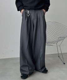 UNDERSTATEMENTs（アンダーステイトメント）の「【ユニセックス】アソートイージーワイドスラックス/ストライプ/チェック（スラックス）」