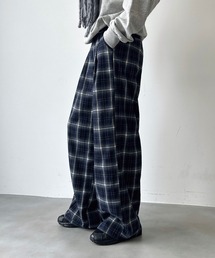 UNDERSTATEMENTs（アンダーステイトメント）の「【ユニセックス】アソートイージーワイドスラックス/ストライプ/チェック（スラックス）」