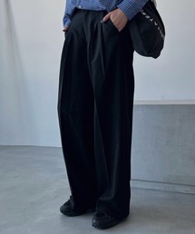 UNDERSTATEMENTs（アンダーステイトメント）の「【ユニセックス】アソートイージーワイドスラックス/ストライプ/チェック（スラックス）」