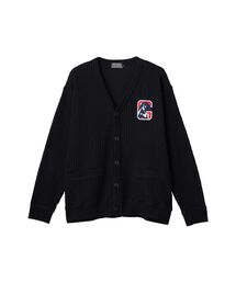 HYSTERIC GLAMOUR | HG LAYDOWNワッペン カーディガン(カーディガン/ボレロ)