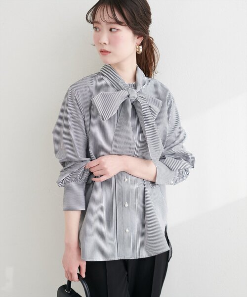 プチハイフリルブラウス（シャツ/ブラウス）｜natural couture